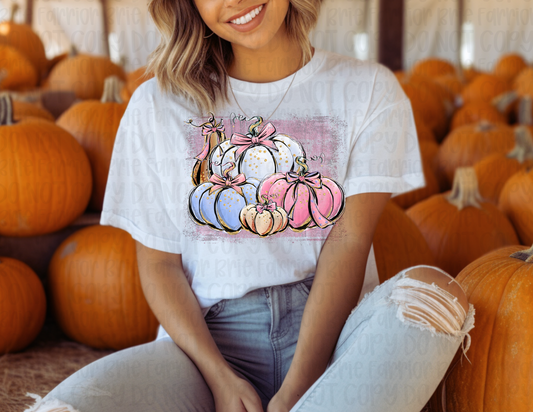 Breast Cancer Awareness Pumpkins