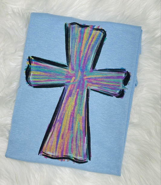 Colorful Cross - Youth