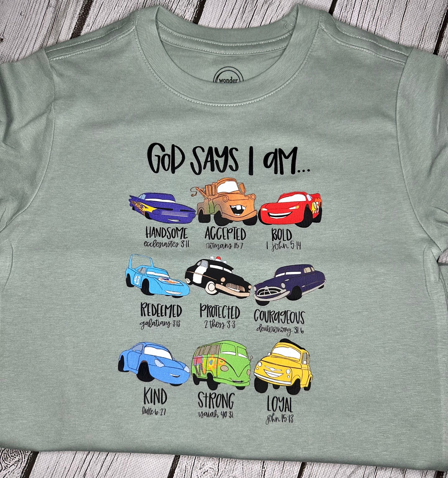 God says I am.. Cars