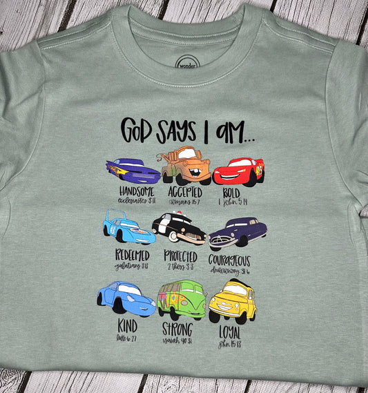 God says I am.. Cars